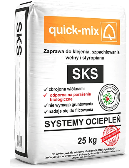 Zaprawa QUICK-MIX SKS biała