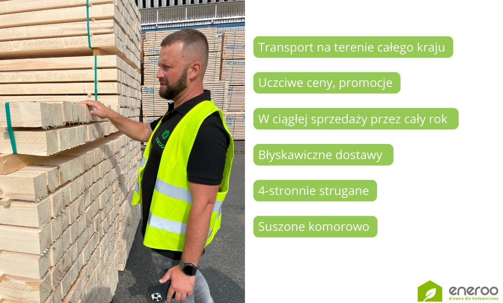 Łaty i kontrłaty eneroo - korzyści