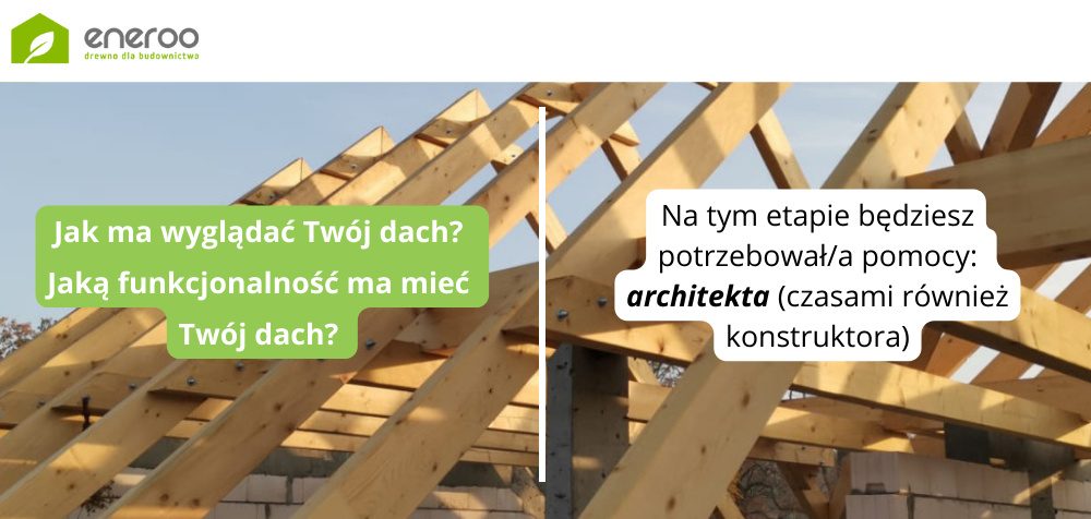 Projekt dachu eneroo-STEICO etap pierwszy
