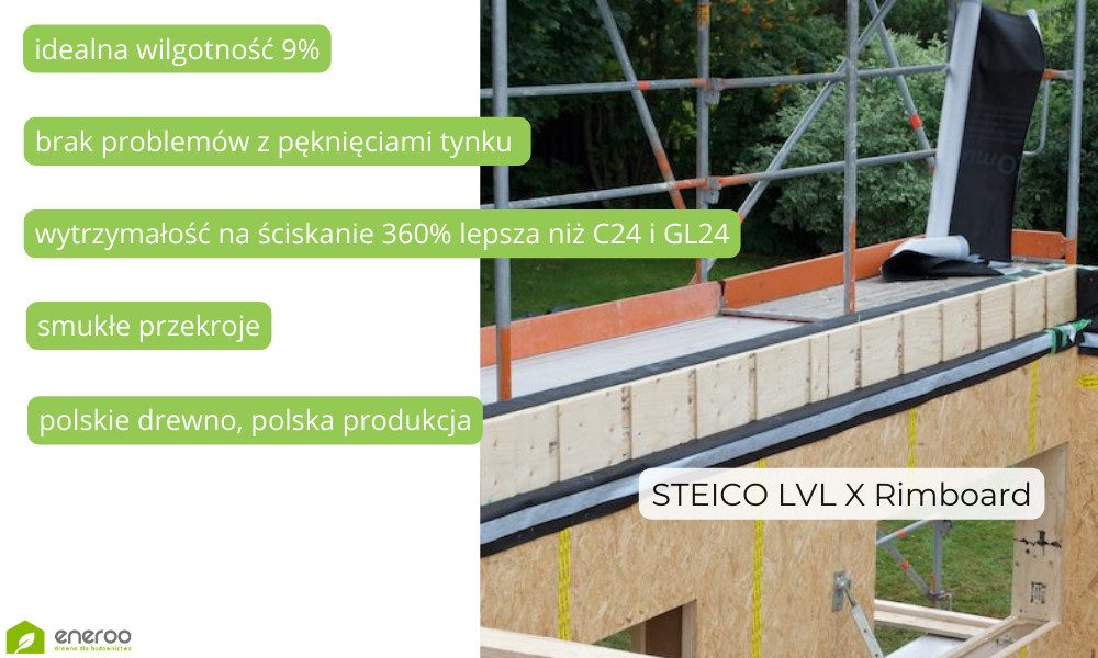 STEICO LVL X Rimboard - korzyści