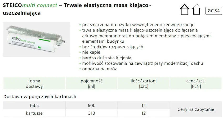 Formaty STEICOmulti connect