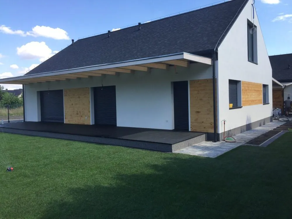 Własny projekt i zestaw materiałów do budowy domu szkieletowego